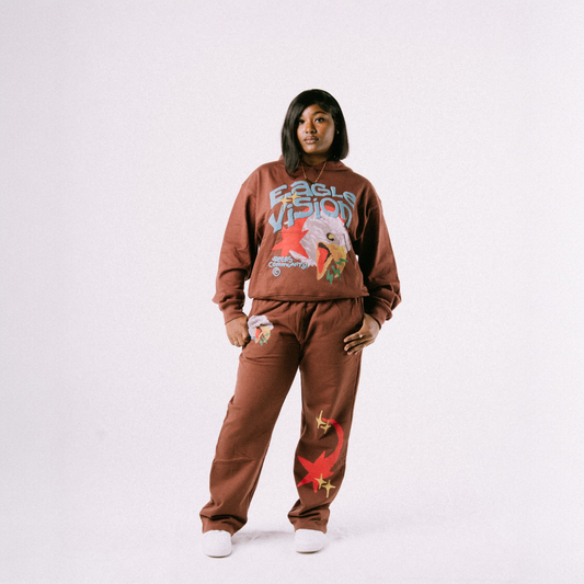 EAGLE VISION HOODIE (Brown)