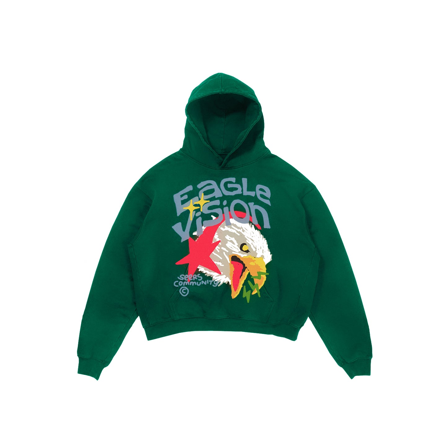 EAGLE VISION HOODIE (Green)