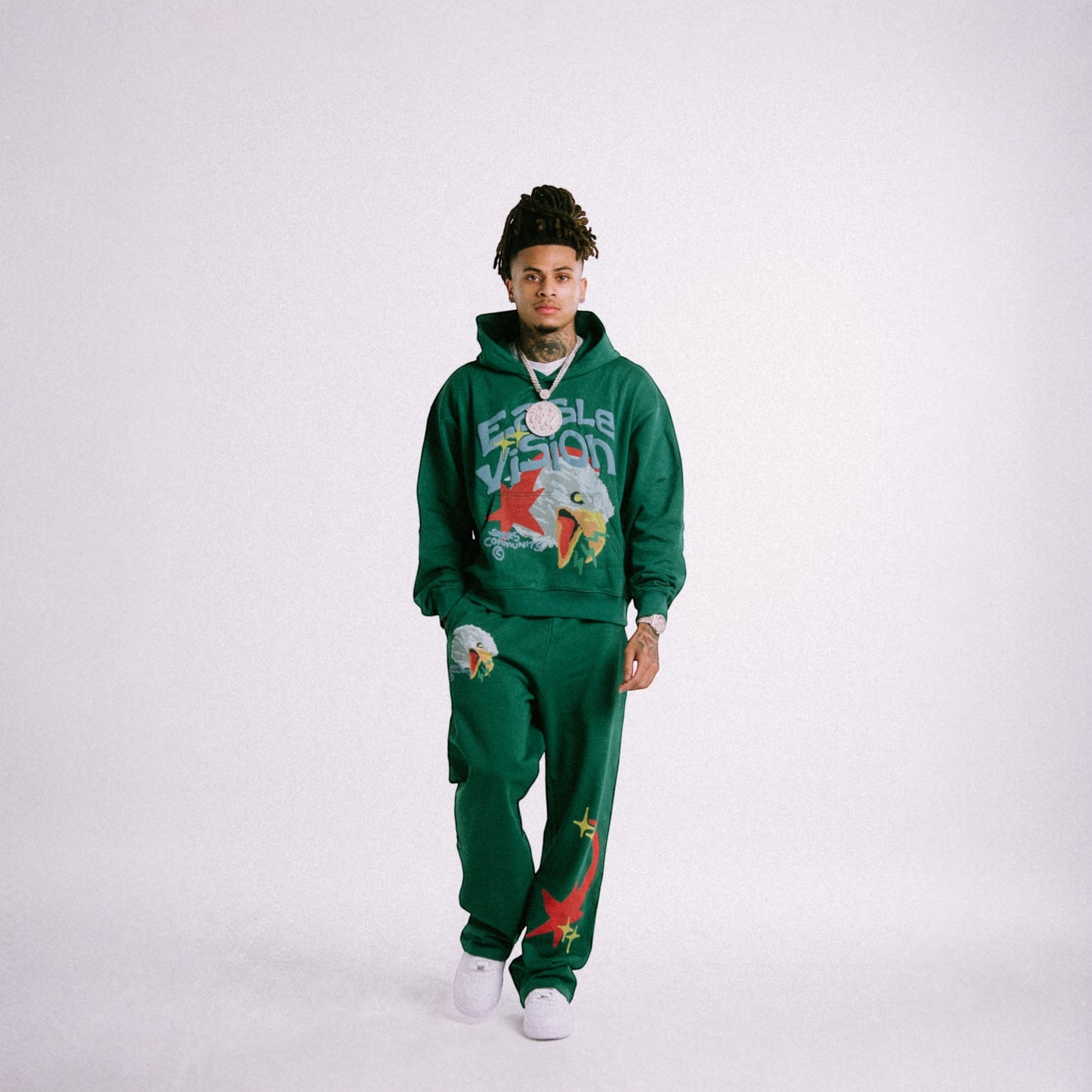 EAGLE VISION HOODIE (Green)