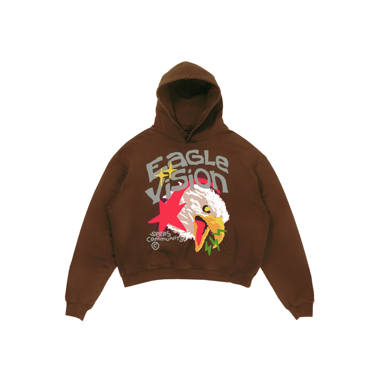 EAGLE VISION HOODIE (Brown)